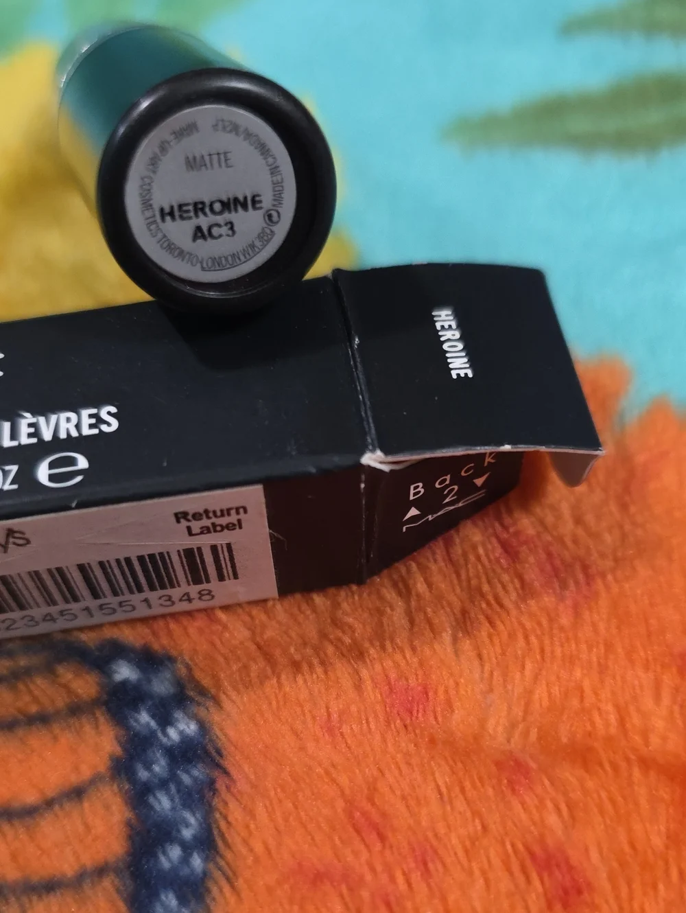 Mac Heroine Matte Lipstick NIB